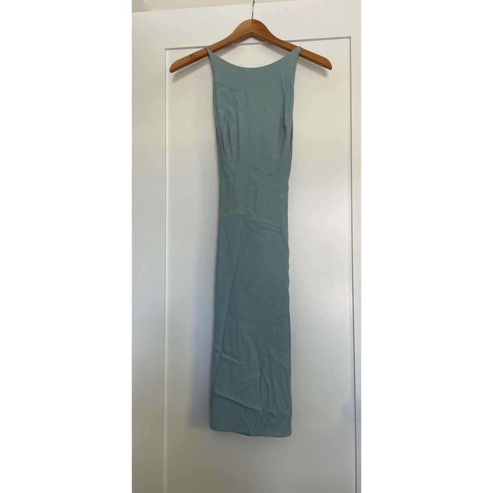 Aritzia high neck dress! Ties in back